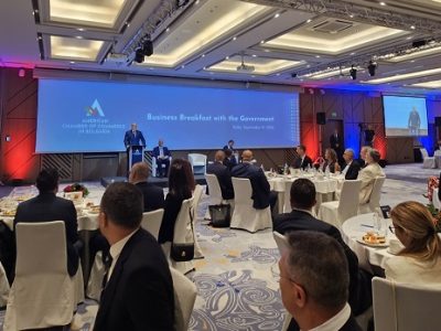 HBCB Participated in AmCham Business Breakfast with Prime Minister Rumen Radev and Members of the Bulgarian Government